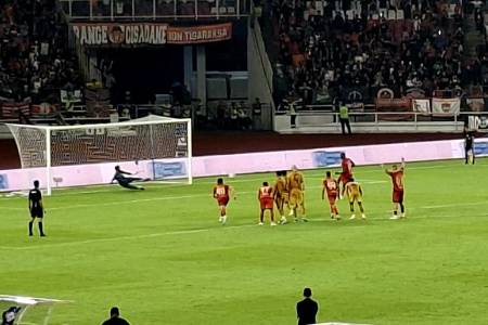 Super League 2025-2026: Babak Pertama, Macan Kemayoran Memimpin 1-0 atas Bhayangkara Presisi