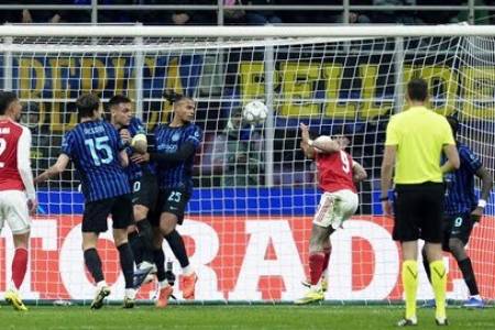 Liga Champions: Arsenal Perkasa, Gebuk Tuan Rumah Inter Milan 3-1