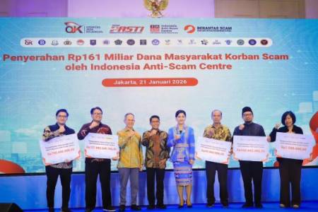 Indonesia Anti-Scam Centre Kembalikan Rp.161 Miliar Dana Masyarakat Korban Scam