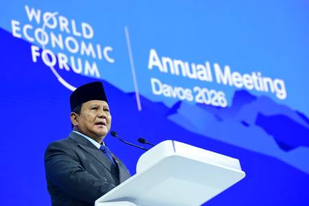 Di WEF 2026 Prabowo Tegaskan Indonesia Tak Pernah Gagal Bayar Utang
