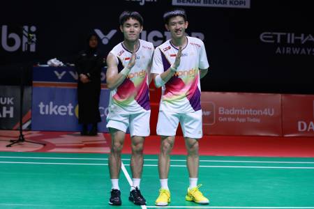 Taklukan Sabar/Reza di Istora, Raymond/Joaqin Melaju ke Partai Final