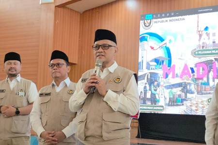 Tinjau Diklat PPIH Hari ke-16, Menhaj: Petugas Haji Ujung Tombak Pelayanan Jemaah Haji