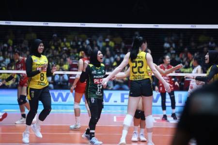 Proliga 2026: Gresik Phonska Sapu Bersih Dua Laga kandang setelah kalahkan Falcons