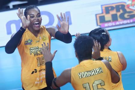 Popsivo Polwan Tumbangkan Rekor Tak Terkalahkan Phonska Plus