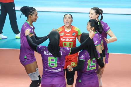 Proliga 2026: JPE Pastikan Lolos ke Final Four dan Sapu Bersih Dua Laga di Kandang