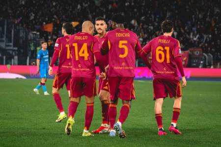 Liga Italia Semalam: AS Roma Menang 2-0 atas Cagliari
