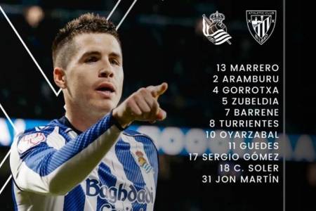 Tekuk Athletic Club 1-0, Real Sociedad ke Final Copa del Rey