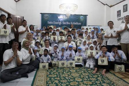  Geothermal Soccer Indonesia Gelar Bakti Sosial Ramadan di Yayasan Al-Kahfi