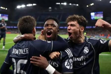 Liga Champions: Menag 2-1, Real Madrid Singkirkan The Citizens di leg Kedua
