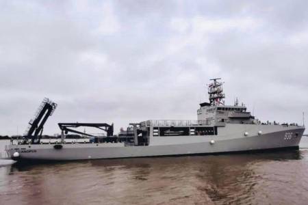 TNI AL Dapat Tambahan Kapal Riset Canggih KRI Canopus-936
