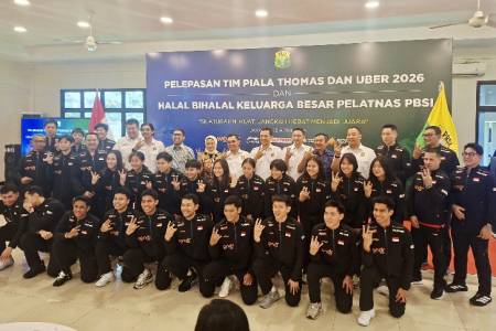 PBSI Resmi Melepas Tim Piala Thomas & Uber 2026
