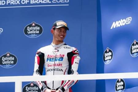 Moto3 Spanyol 2026: Veda Ega Naik 11 Tempat Demi Finis Posisi ke-6