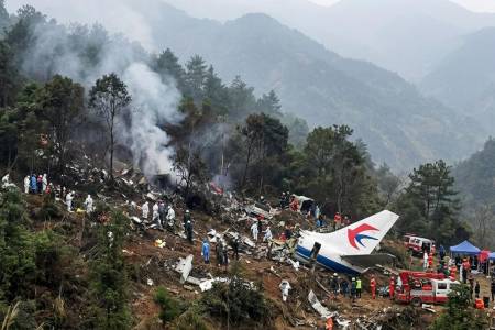Kecelakaan Pesawat China Eastern Airlines Diduga Ada Unsur Kesengajaan