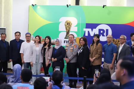 Kawal Euforia Piala Dunia 2026, TVRI Gandeng Polri dan Jajaran Komentator Ternama