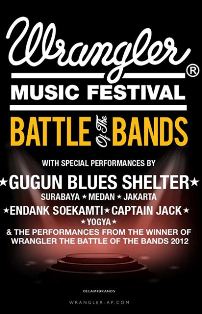 15 Band Tampil; Di Wrangler Music Festival