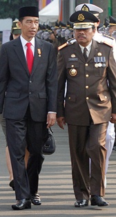 Joko Widodo; Hadiri Peringatan Hari Bhakti Adhyaksa Ke-55