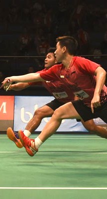 Pebulutangkis Angga/Ricky; Targetkan Final India Terbuka 2017