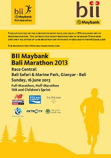 CSR Bali Marathon; BII Dukung Pemberdayaan Ekonomi Komunitas Penyandang Disabilitas 
