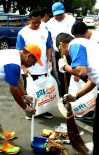 BRI Peduli; Gelar Bersih–Bersih Malioboro