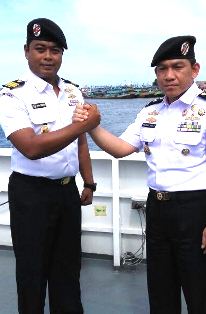 Direktur Operasi Laut Bakamla RI; Kukuhkan Jabatan Komandan KN 4801