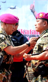 Panglima TNI; Jadi Warga Kehormatan Korps Marinir