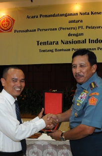 PT. PELNI Gandeng TNI; Pengamanan Untuk Kenyamanan