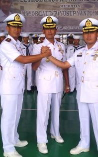 Dansatlinlamil; Pimpin Sertijab Komandan KRI Teluk Bintuni 520