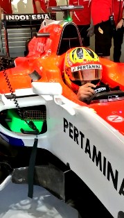 Rio Haryanto; Capai Finish