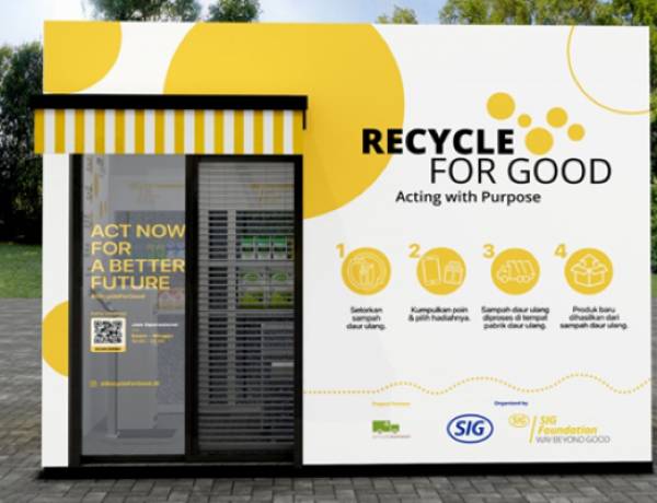 SIG Way Beyond Good Foundation Punya Program Recycle for Good di Indonesia