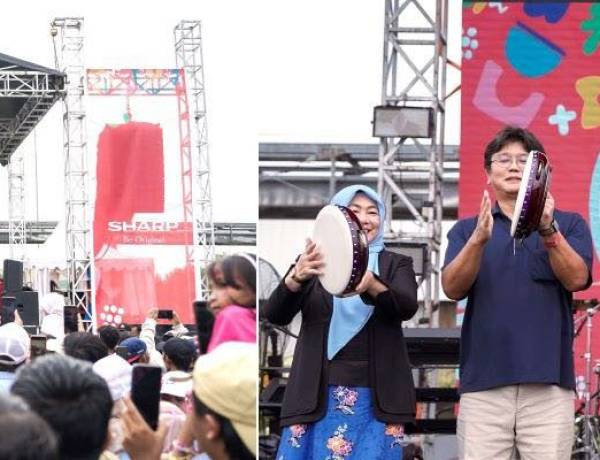 Sharp Indonesia Gelar Pesta Rakyat, Rayakan HUT ke-10 Pabrik di Karawang