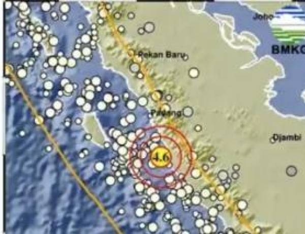 Gempa M4,6 Guncang Mukomuko Bengkulu