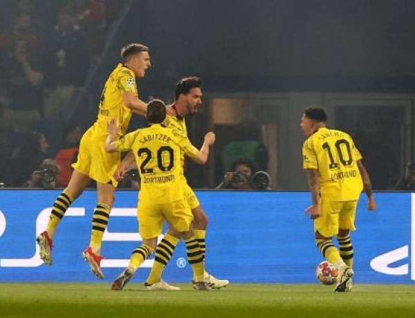 Liga Champions: Taklukan PSG 0-1, Dortmund ke Partai Final