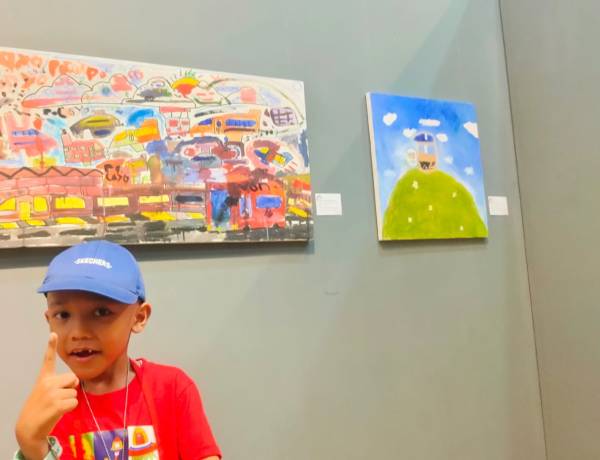 136 Kreator Cilik Pamerkan Karya Seni Penuh Warna di Museum Sonobudoyo