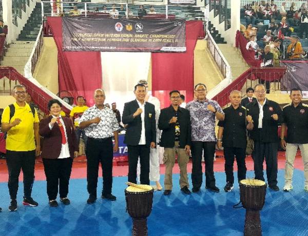 Resmi Dibuka! 4 Ribuan Atlet Ikuti Kejuaraan Karate Tingkat Internasional Piala Kemenpora di GOR Ciracas