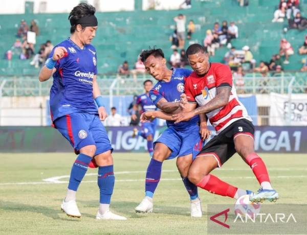 Liga 1 2024/2025: Madura United Takluk oleh Tamunya Arema FC  dengan Skor 2-4