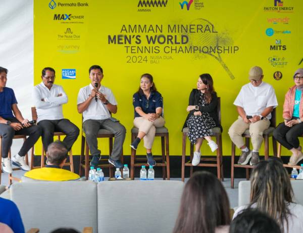 Amman Mineral Men's World Men's Tennis Championship 2024, hadir 3 Seri di Nusa Dua Bali