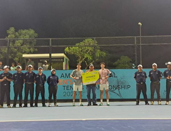 M-25 Amman Mineral Men’s World Tennis Championship 2024:  Pasanagm Christo/Nathan Barki Gagal Raih Gelar