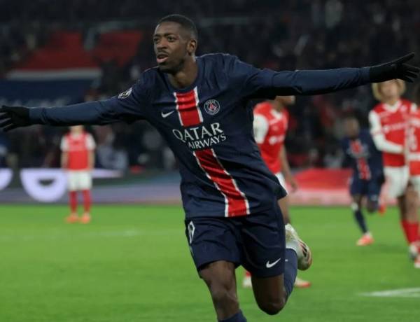 Liga Prancis: Hattrick Ousmane Dembele Bawa PSG Telan Brest 5-2