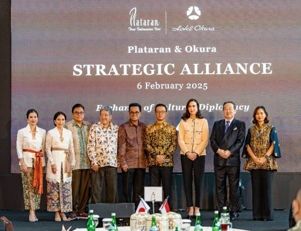 Kemitraan Bersejarah: Plataran Indonesia dan  Hotel Okura Jepang Jalin Kerjasama Strategis!