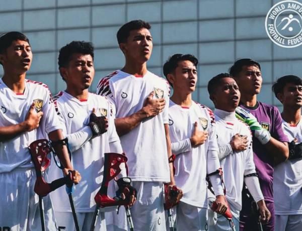 Timnas Sepak Bola Amputasi Indonesia  Raih Runner Up Kejuaraan Sepak Bola Amputasi Asia 2025 