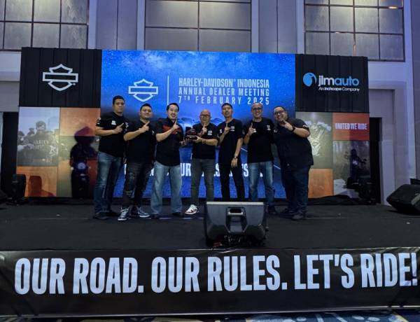 Anak Elang Raih Kembali "Dealer of the Year" Harley-Davidson® Indonesia 2024