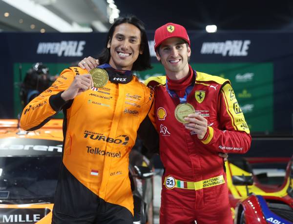 Dasar Bestie, Bisa-bisanya Sean Gelael dan Antonio Giovinazzi Dapat Pole Position Bareng di Lusail