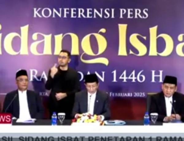 Resmi Pemerintah Tetapkan 1 Ramadan 1446 H Jatuh pada Sabtu 1 Maret 2025