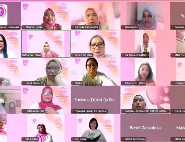 Pengurus Pusat FJPI 2025-2028 Dikukuhkan, Momentum Perkuat Peran Advokasi Jurnalis Perempuan