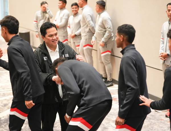 PSSI Melepas Timnas U17 Berlaga Ke Piala Asia. Erick Thohir: Berikan Yang Terbaik untuk Lolos ke Piala Dunia