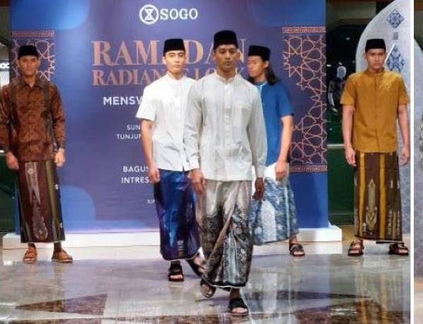 SOGO TP Tampilkan Koleksi Busana Muslim Pria dalam Fashion Show Ramadan Radiance