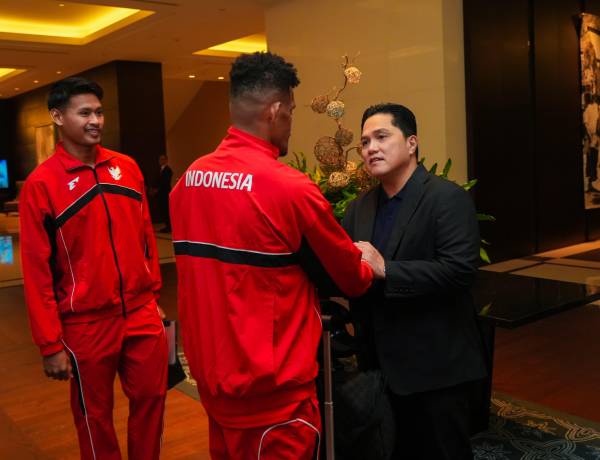 Lepas Pemain Timnas ke Australia, Erick Thohir: Persiapan Baik, Semoga Lancar Bertanding