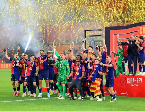 Barcelona Juara Copa del Rey, Usai Menang Dramatis 3-2 atas Real Madrid!