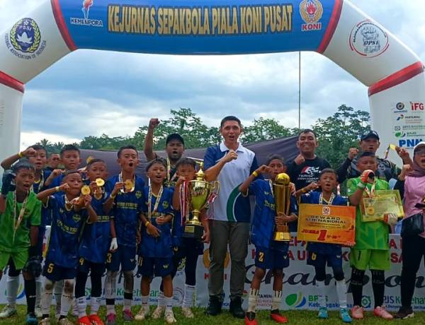 Ukir Sejarah, SSB Batalyon FA K-10 Raih Juara Bergilir Piala Ketum KONI ke-VI 2025
