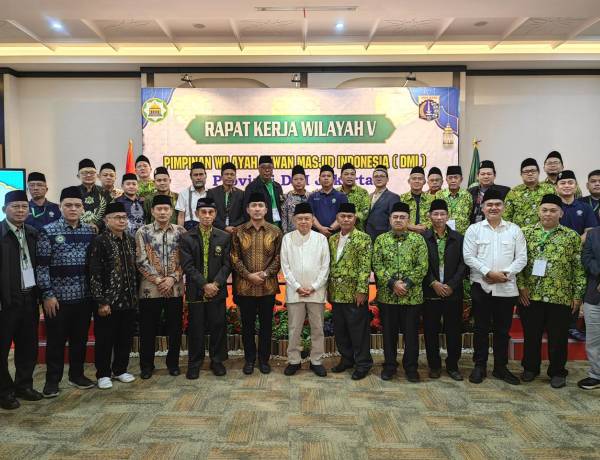 Rakerwil DMI DKI Jakarta 2025: Penguatan Tata Kelola Masjid dan Pemberdayaan Umat Jadi Fokus Utama